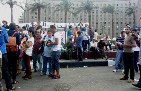 Auf dem Tahrir